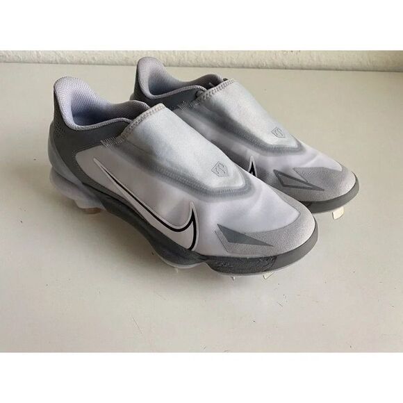 Nike Force‎ Zoom Trout 8 Pro Metal Baseball Cleats Men’s Sz 8 Gray CZ5915-001 main image 3